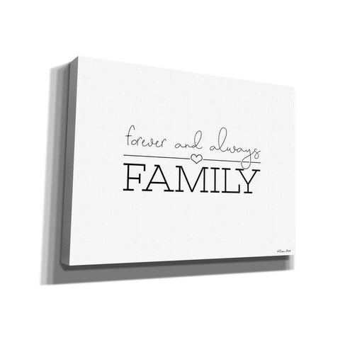 Image of 'Forever and Always Family' by Susan Ball, Canvas Wall Art