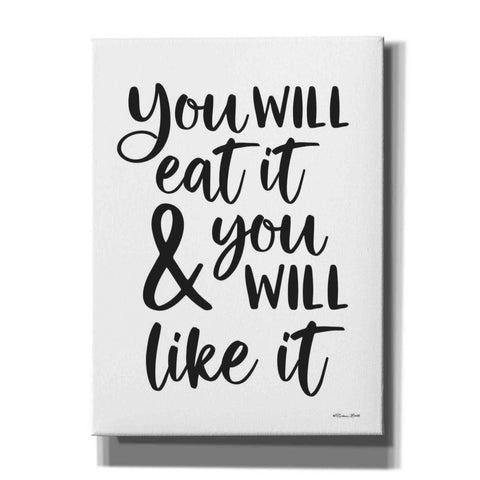 Image of 'Eat It and Like It' by Susan Ball, Canvas Wall Art