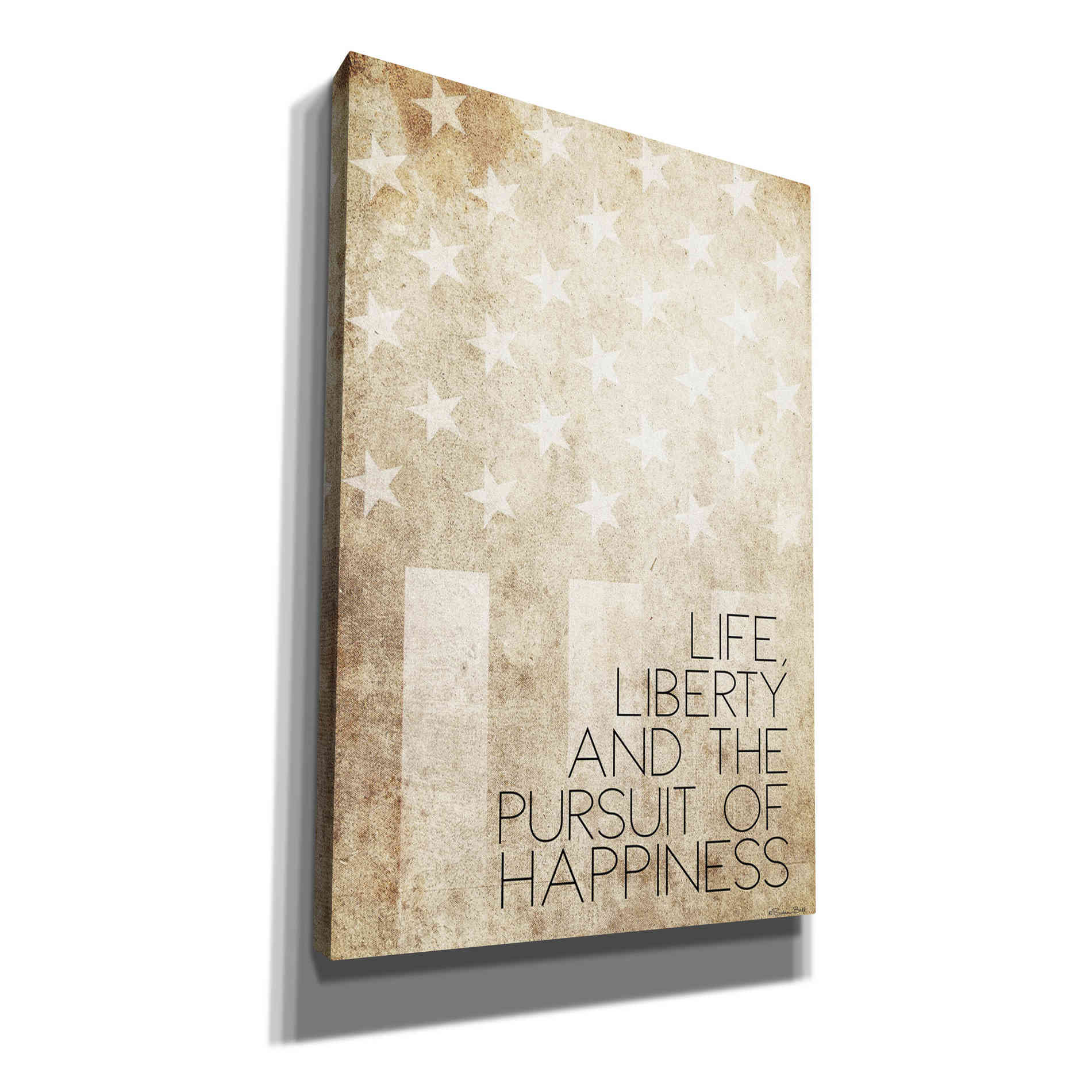 'Life, Liberty and Happiness' by Susan Ball, Canvas Wall Art