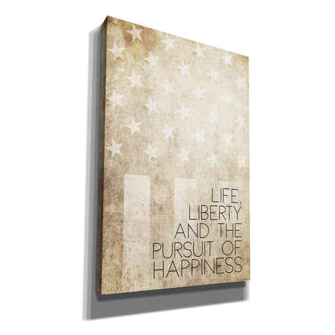 Image of 'Life, Liberty and Happiness' by Susan Ball, Canvas Wall Art