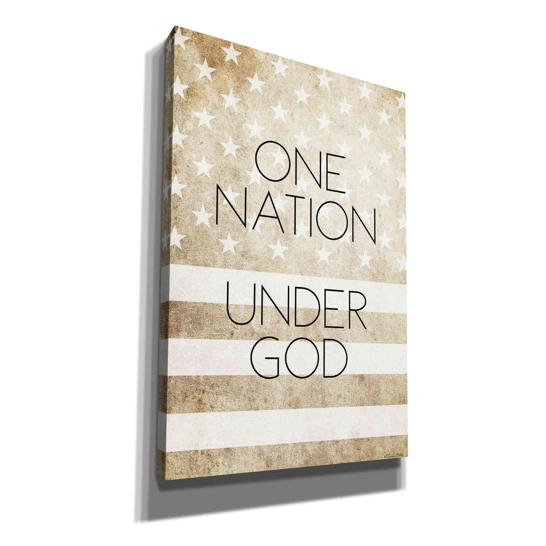 'One Nation Under God' by Susan Ball, Canvas Wall Art