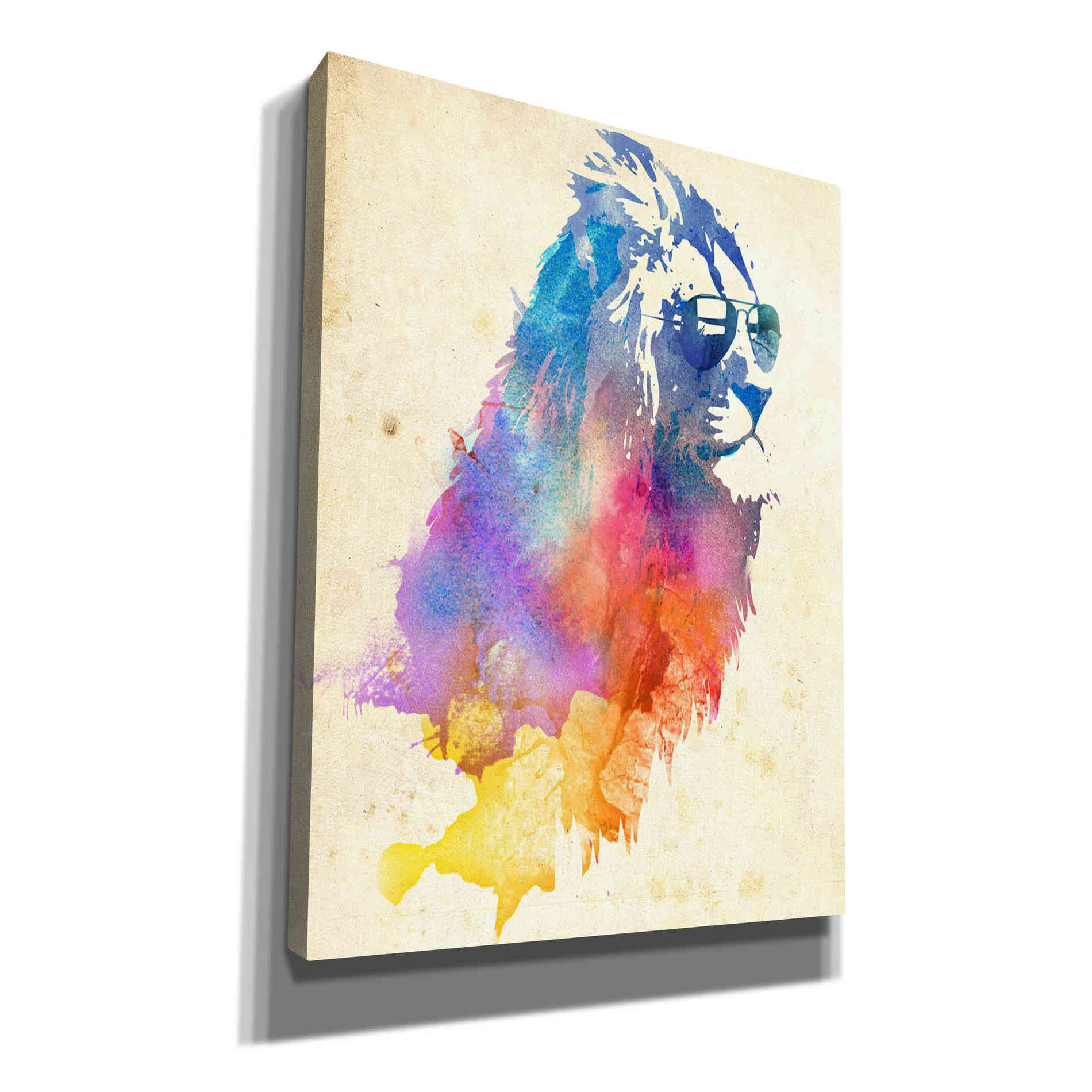 'Sunny Leo' by Robert Farkas, Canvas Wall Art