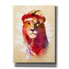 'Gym Lion' by Robert Farkas, Canvas Wall Art