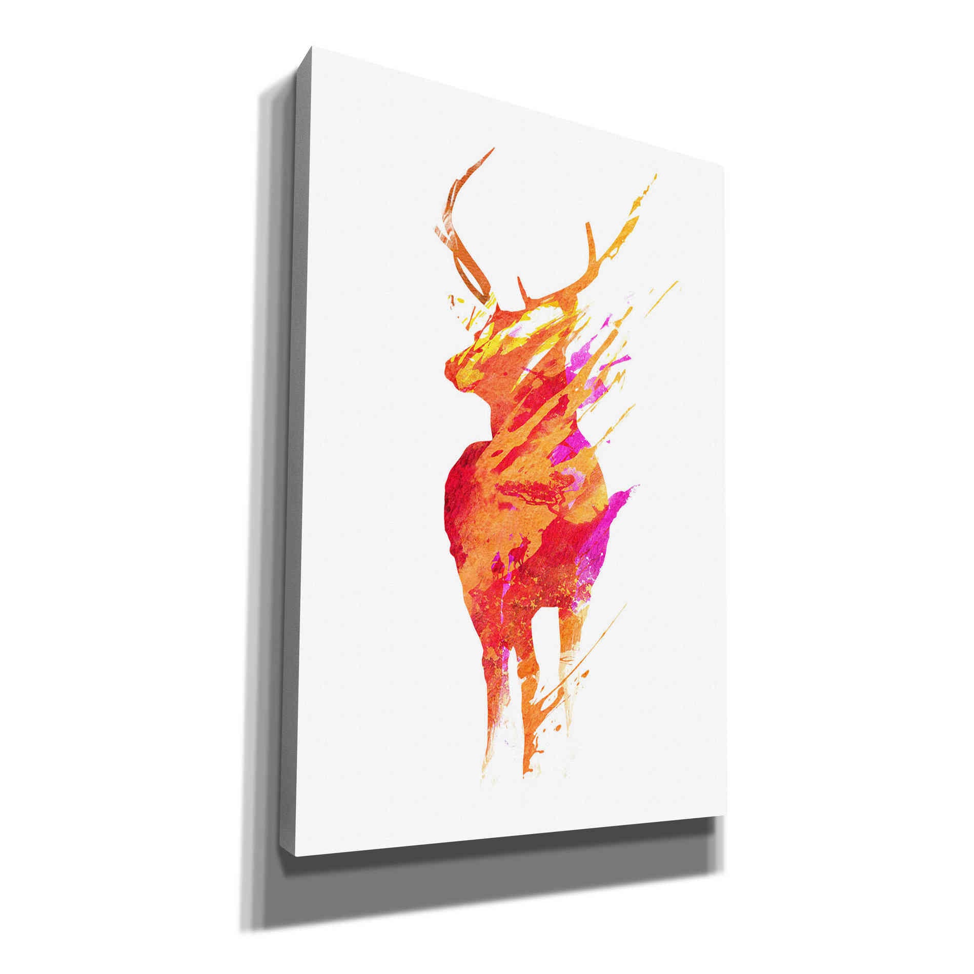 'On The Road Again' by Robert Farkas, Canvas Wall Art