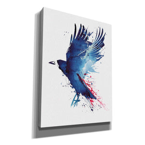 'Bloody Crow' by Robert Farkas, Canvas Wall Art