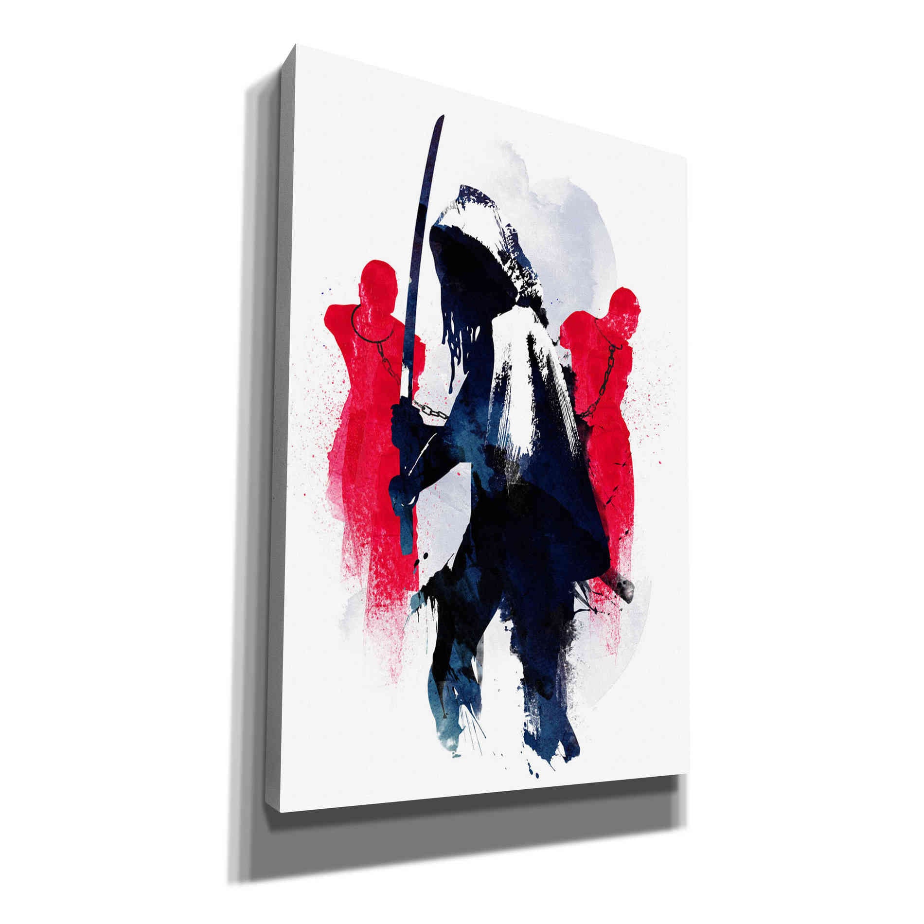 'Michonne' by Robert Farkas, Canvas Wall Art