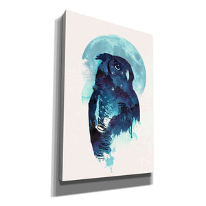 'Midnight Owl' by Robert Farkas, Canvas Wall Art