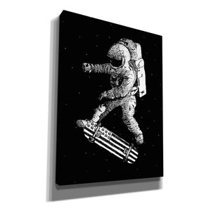 'Kickflip in Space' by Robert Farkas, Canvas Wall Art
