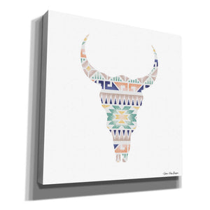 'Aztec Cow Head' by Seven Trees Design, Canvas Wall Art