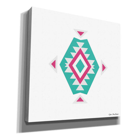 Image of 'Watercolor Aztec Art II' by Seven Trees Design, Canvas Wall Art