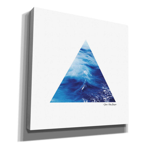 Image of 'Ocean Triangle' by Seven Trees Design, Canvas Wall Art