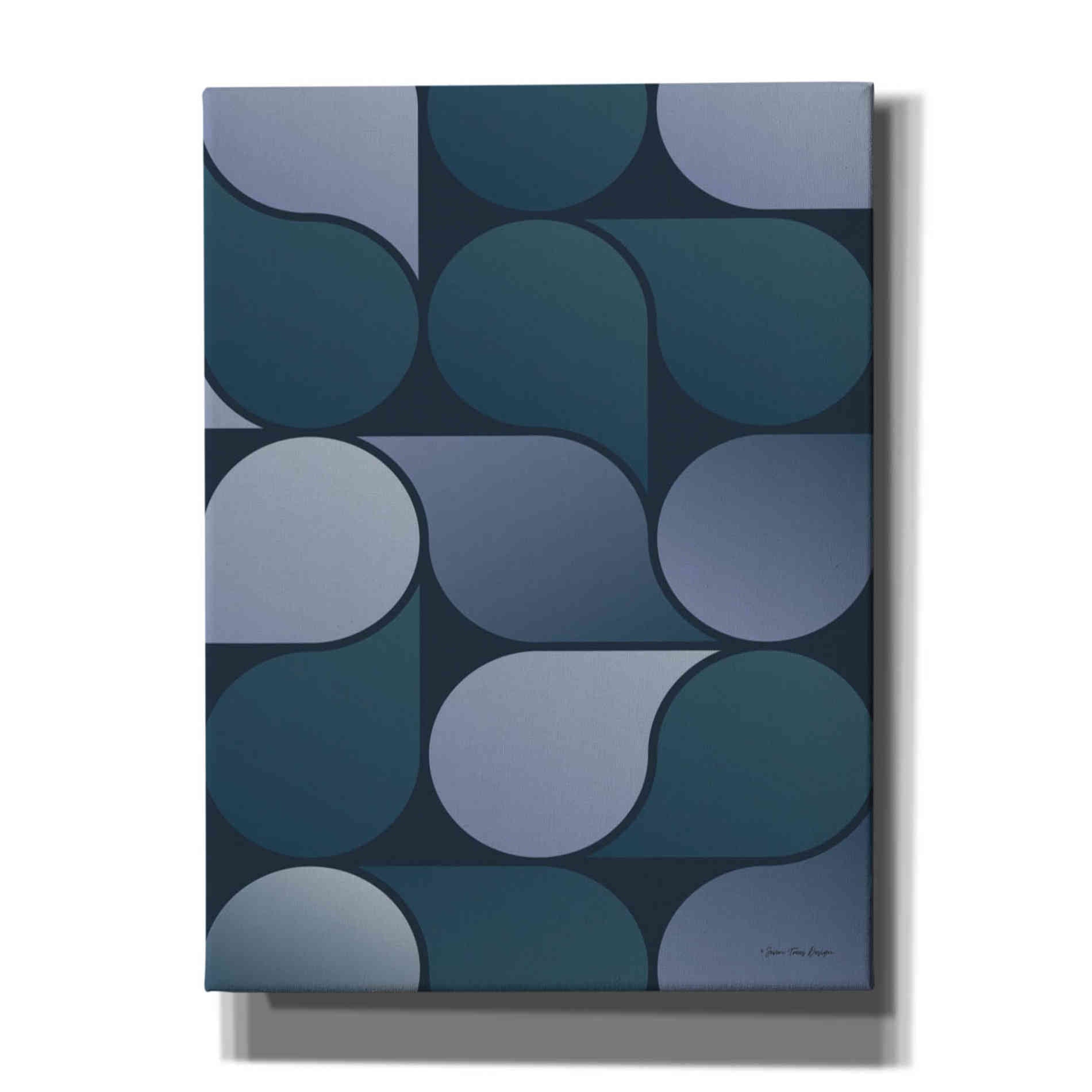 'Geometric Loop' by Seven Trees Design, Canvas Wall Art