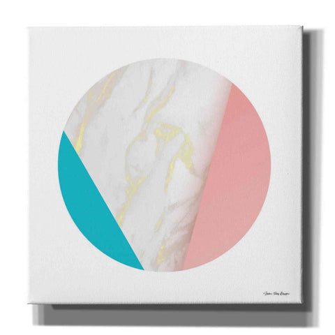 Image of 'Pink Marble Circle III' by Seven Trees Design, Canvas Wall Art