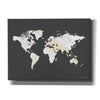 'Marble Gold World Map' by Seven Trees Design, Canvas Wall Art
