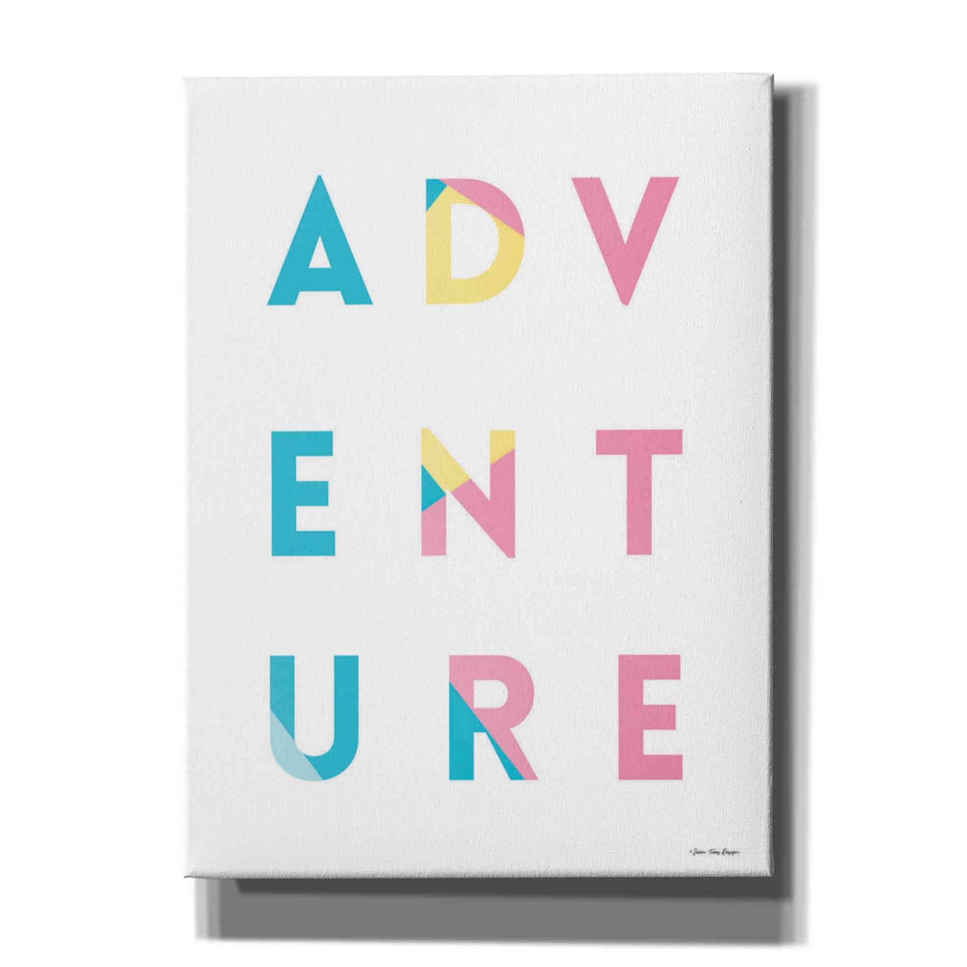 'Adventure in Colors' by Seven Trees Design, Canvas Wall Art