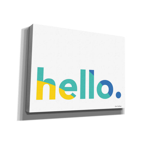Image of 'Hello' by Seven Trees Design, Canvas Wall Art
