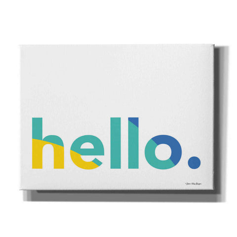 Image of 'Hello' by Seven Trees Design, Canvas Wall Art