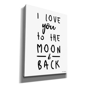 'To the Moon' by Seven Trees Design, Canvas Wall Art