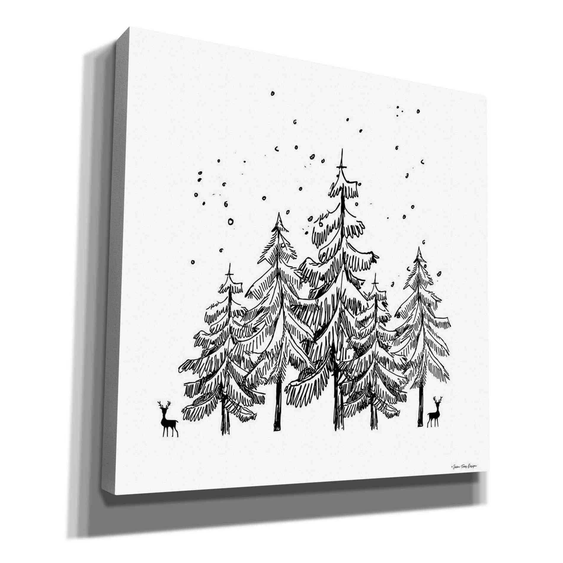 'Winter Time' by Seven Trees Design, Canvas Wall Art