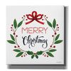 'Merry Christmas Wreath 2' by Seven Trees Design, Canvas Wall Art