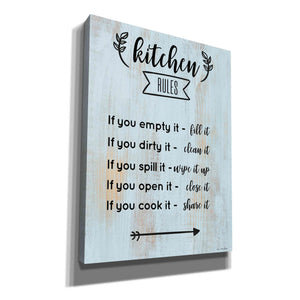 'Kitchen Rules' by Seven Trees Design, Canvas Wall Art
