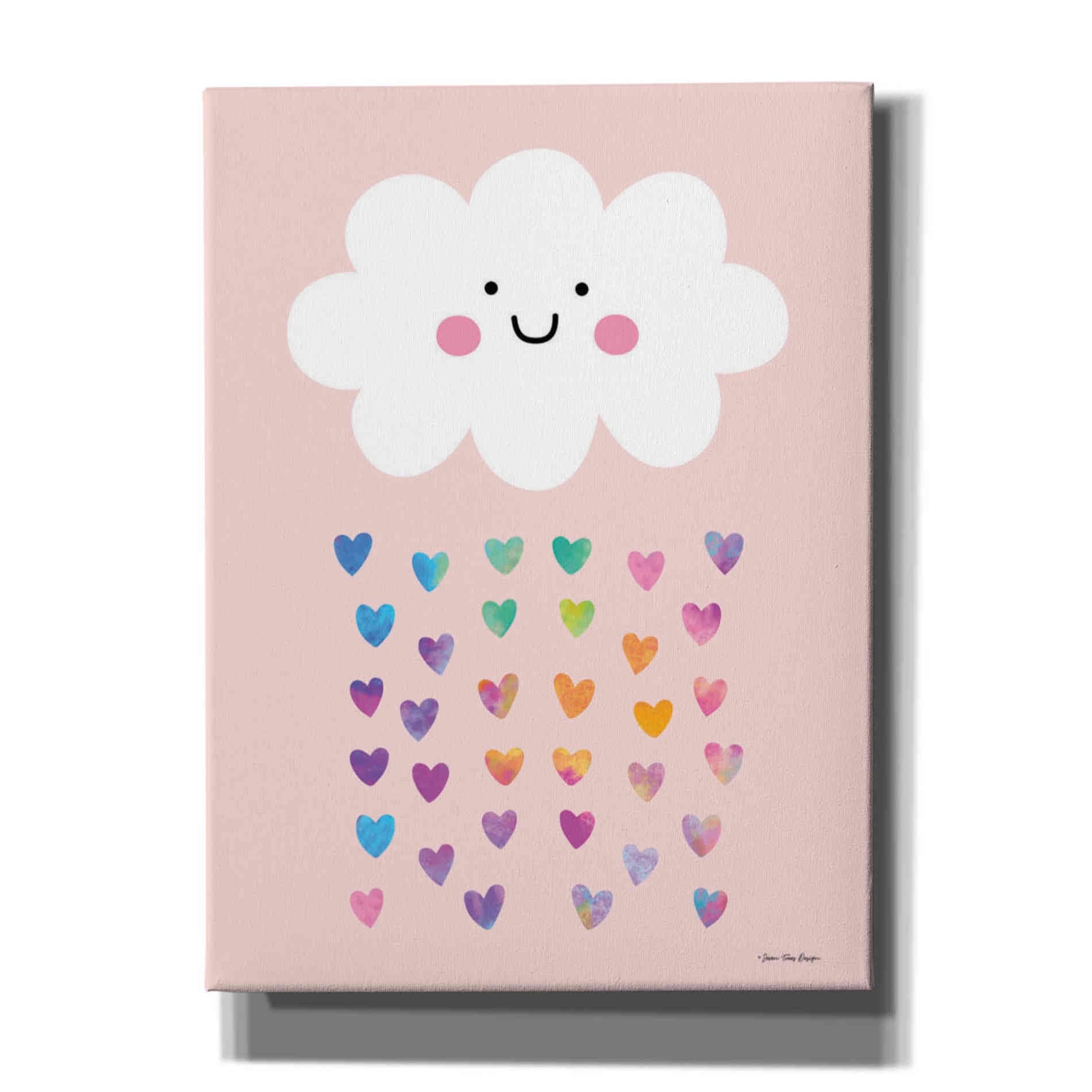 'Happy Cloud' by Seven Trees Design, Canvas Wall Art