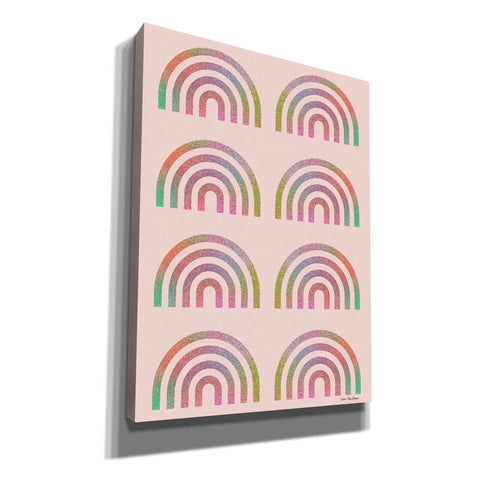 Image of 'Happy Glitter Rainbows' by Seven Trees Design, Canvas Wall Art