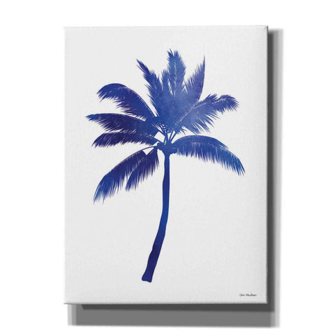 Image of 'Blue Palm Tree III' by Seven Trees Design, Canvas Wall Art