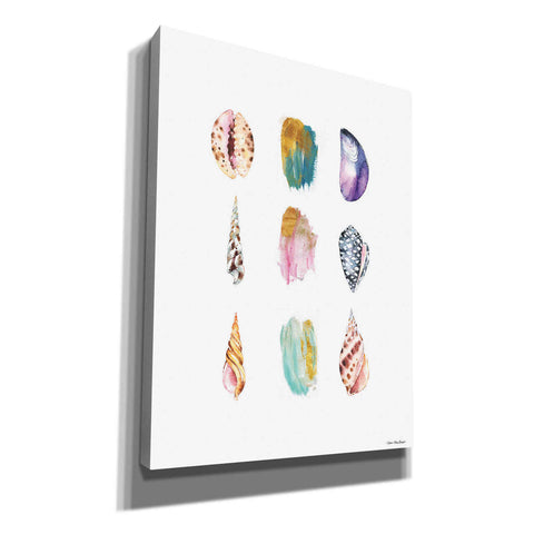 Image of 'Sea and Brush Strokes I' by Seven Trees Design, Canvas Wall Art