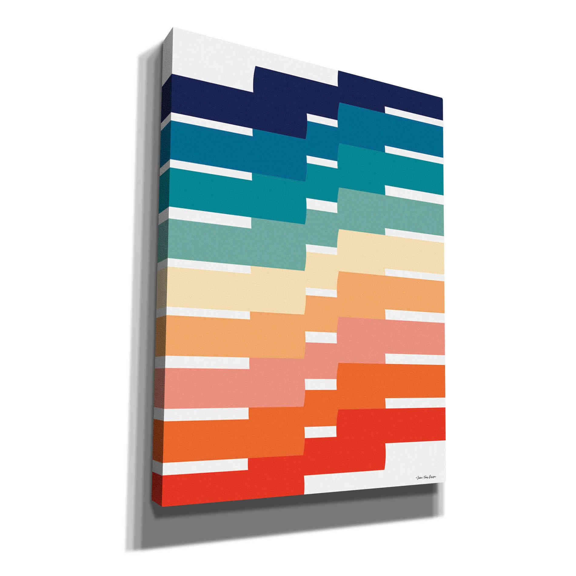 'Modern Geometry I' by Seven Trees Design, Canvas Wall Art