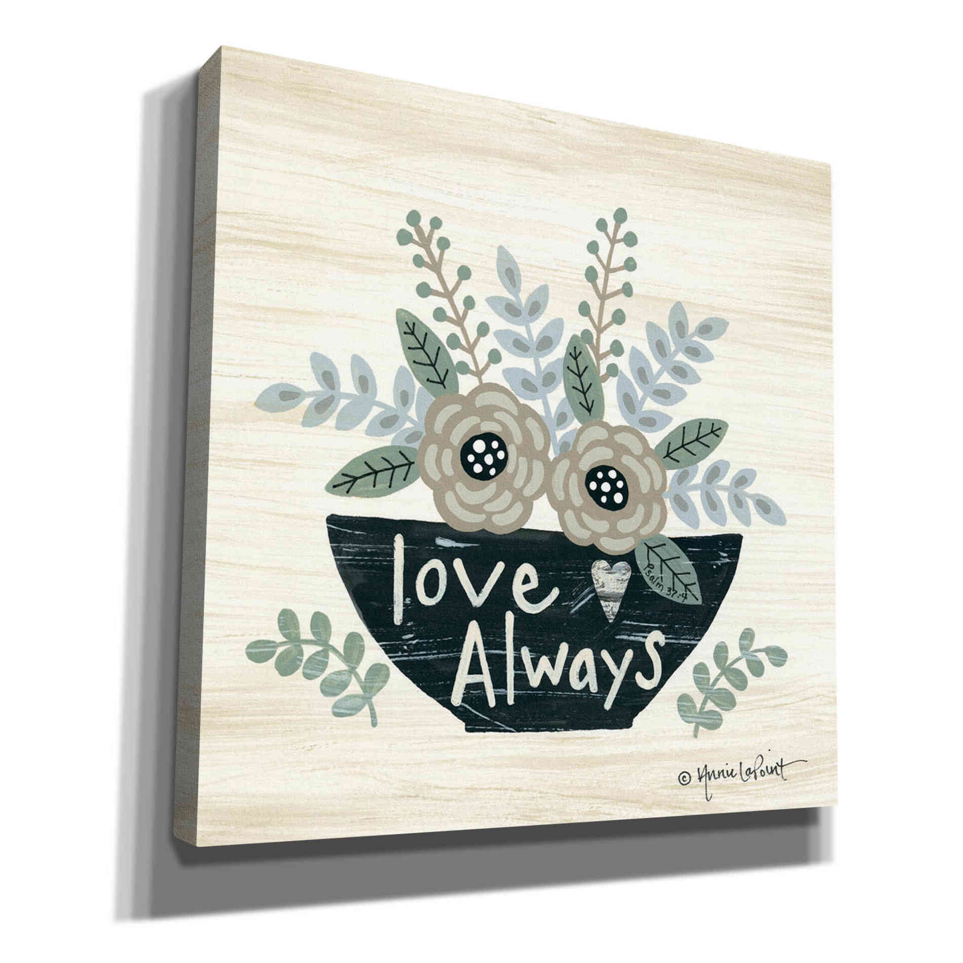 'Love Always' by Annie LaPoint, Canvas Wall Art