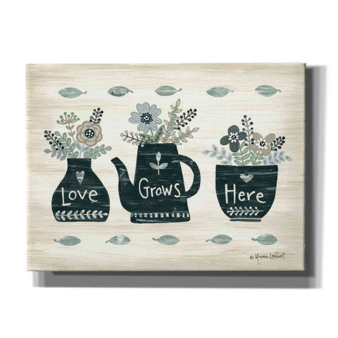 Image of 'Love Grows Here' by Annie LaPoint, Canvas Wall Art