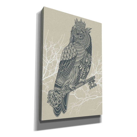 Image of 'Owl King' by Rachel Caldwell, Canvas Wall Art