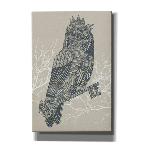 Image of 'Owl King' by Rachel Caldwell, Canvas Wall Art