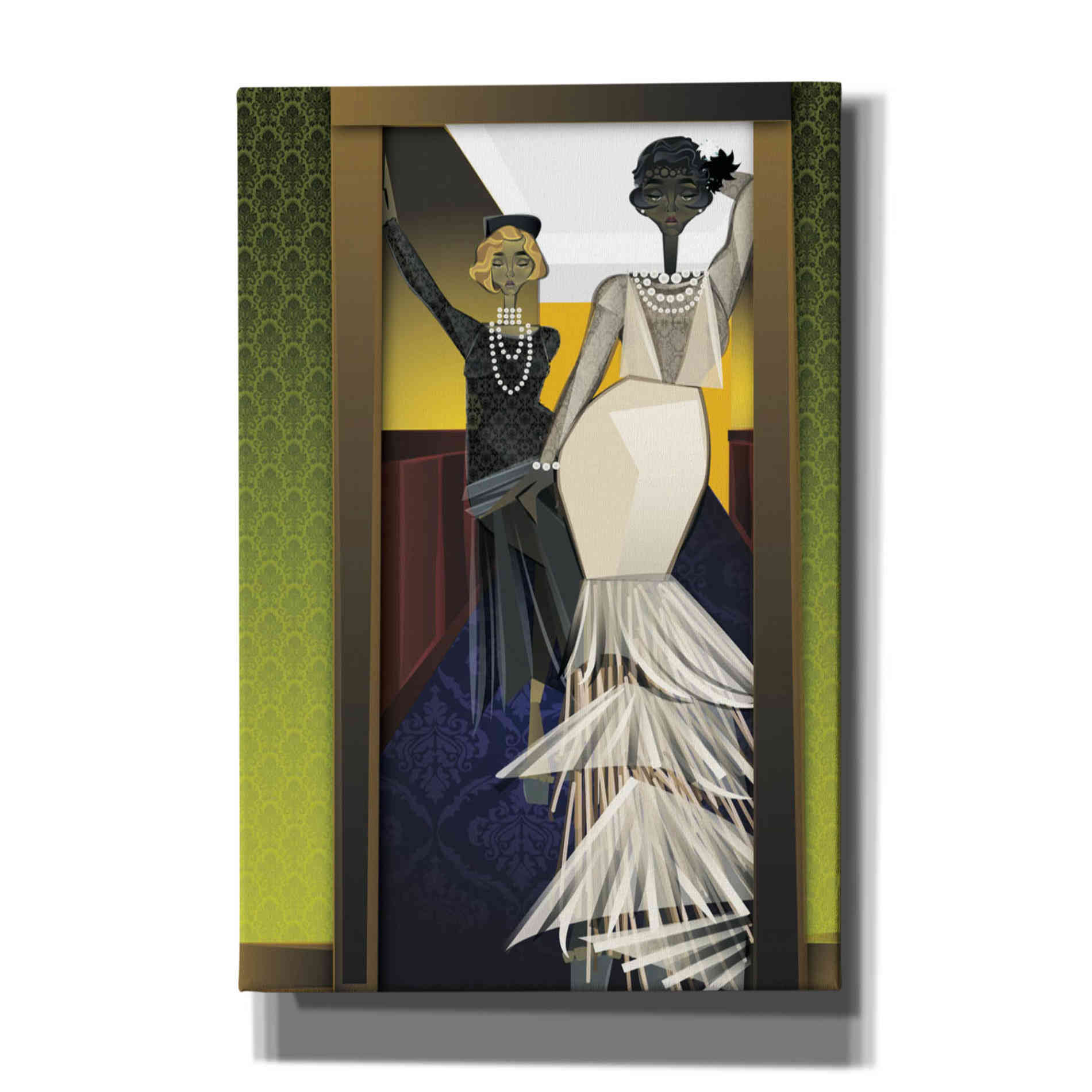 'The Girls' by Jaleel Campbell, Canvas Wall Art