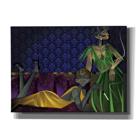 Image of 'Two Women' by Jaleel Campbell, Canvas Wall Art