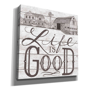 'Life is Good' by Deb Strain, Canvas Wall Art