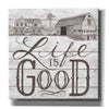 'Life is Good' by Deb Strain, Canvas Wall Art