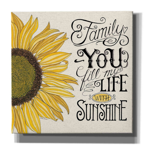 Image of 'Fill My Life With Sunshine' by Deb Strain, Canvas Wall Art
