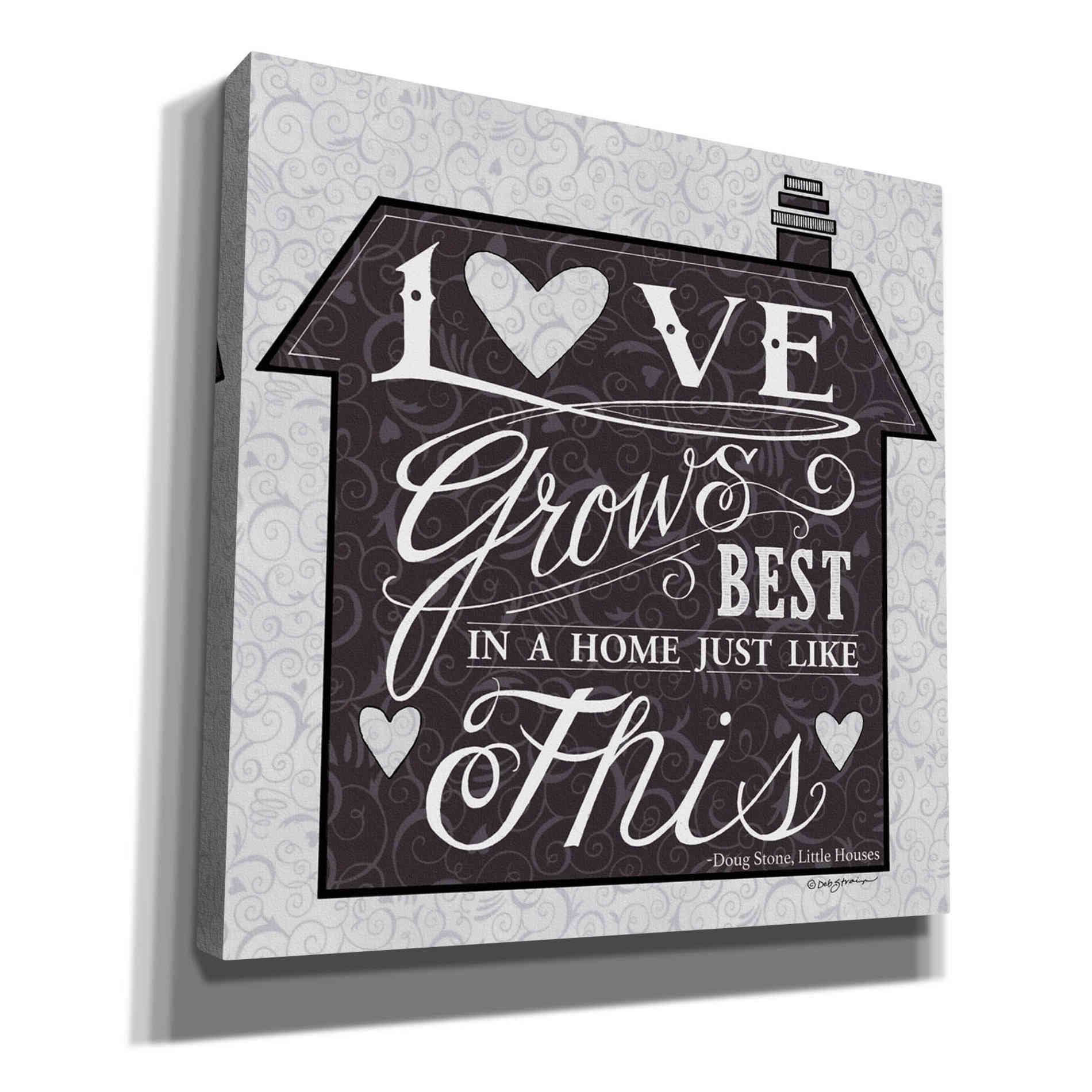 'In a Home' by Deb Strain, Canvas Wall Art