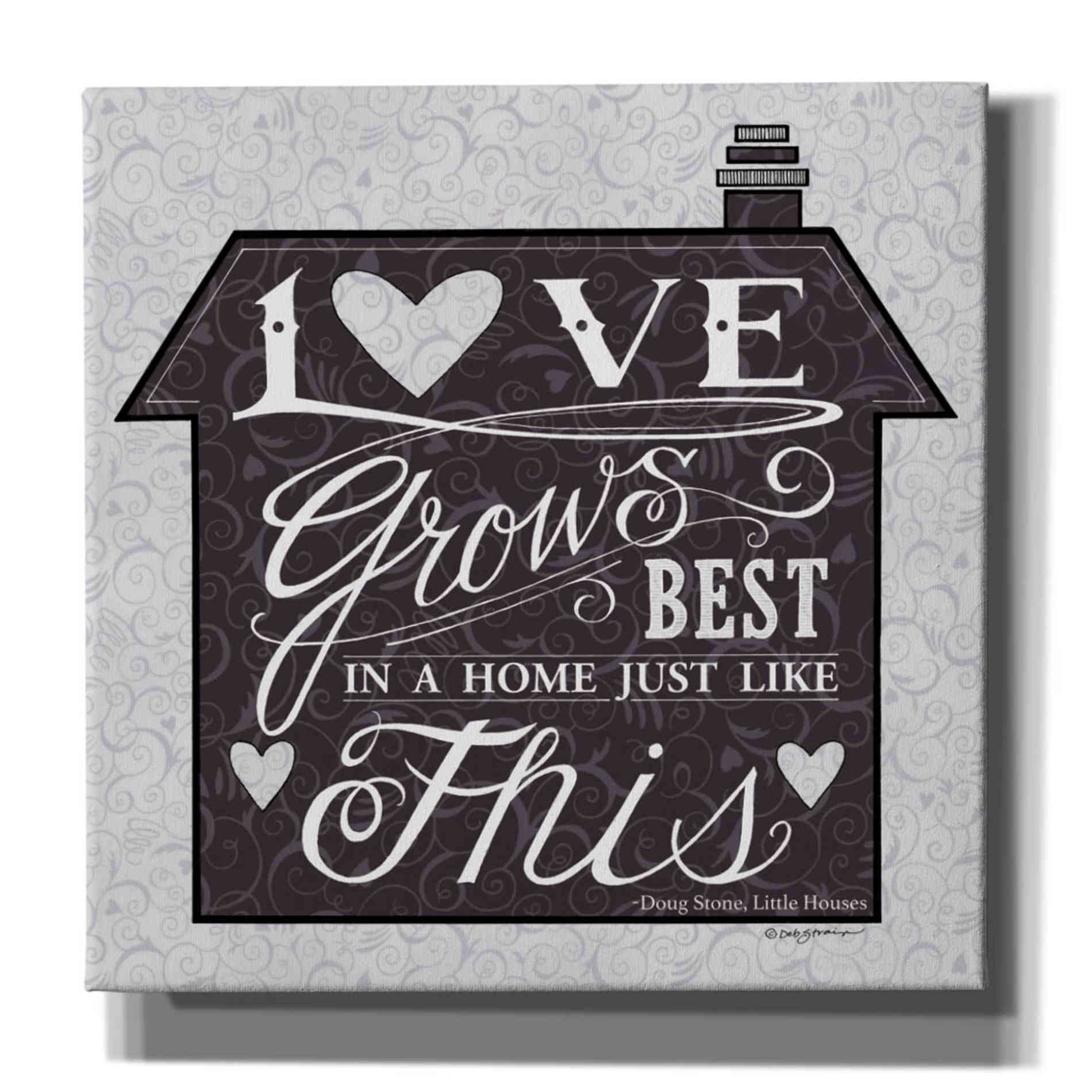 'In a Home' by Deb Strain, Canvas Wall Art