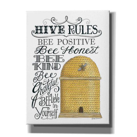 Image of 'Hive Rules' by Deb Strain, Canvas Wall Art