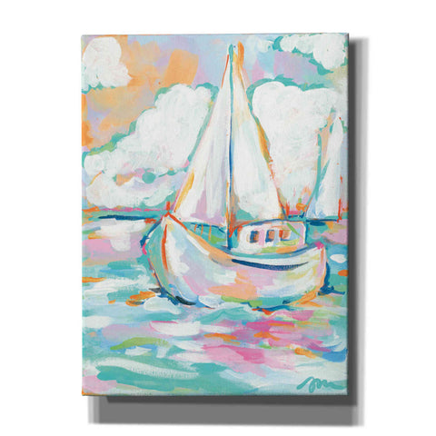 Image of 'Pink Sea' by Jessica Mingo, Canvas Wall Art