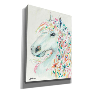 'Pony Rose' by Jessica Mingo, Canvas Wall Art