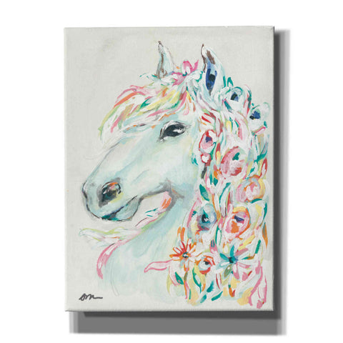 Image of 'Pony Rose' by Jessica Mingo, Canvas Wall Art