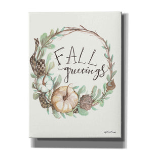'Fall Greetings' by Jessica Mingo, Canvas Wall Art