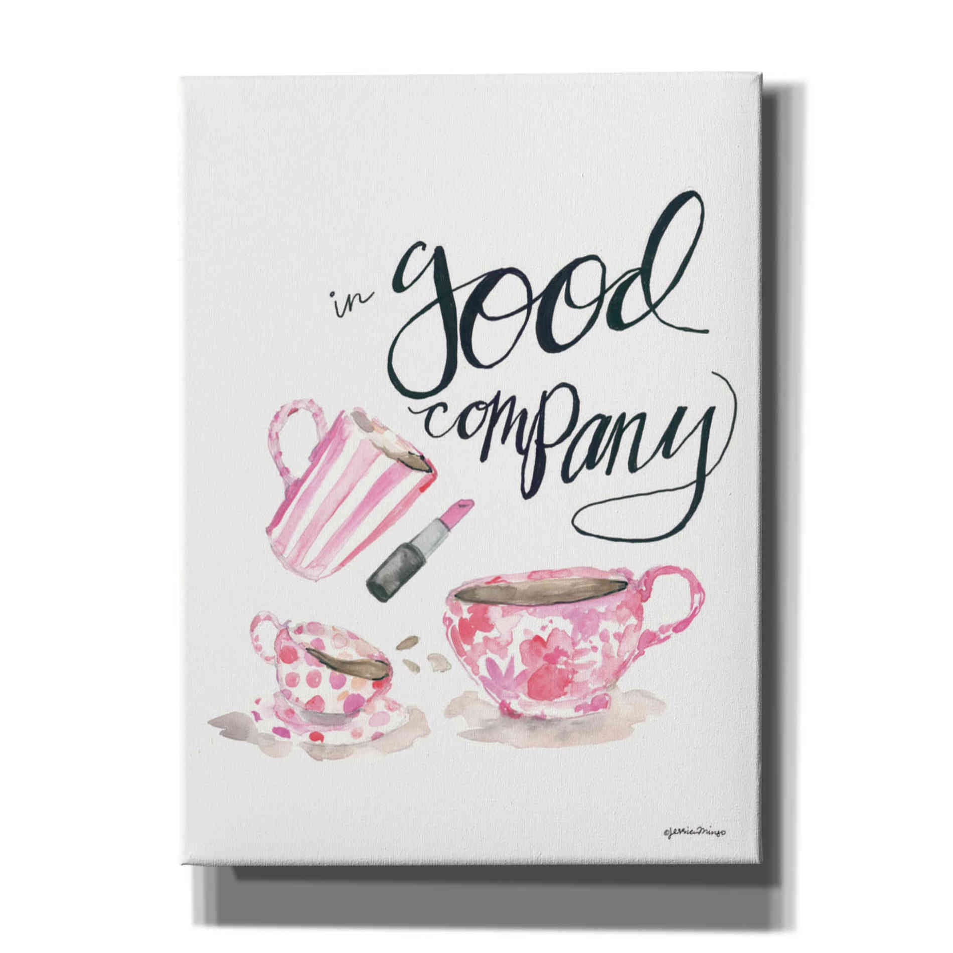 'In Good Company' by Jessica Mingo, Canvas Wall Art