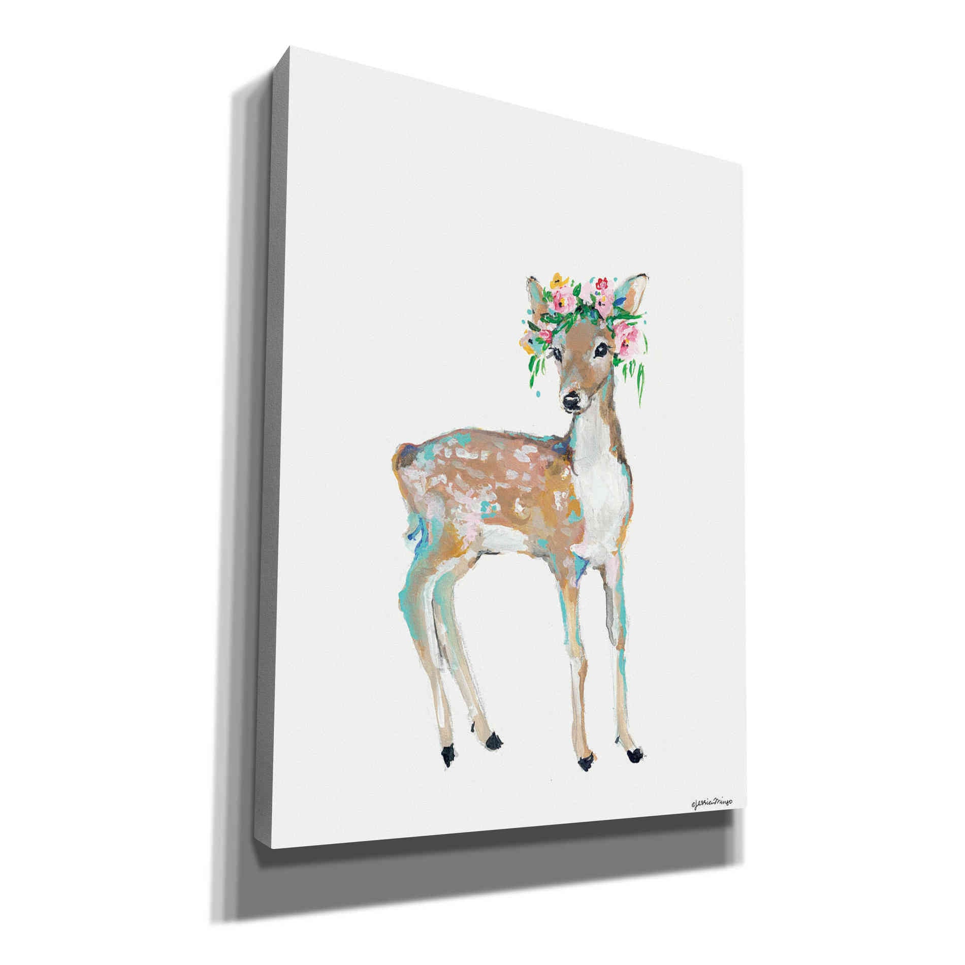 'Doe' by Jessica Mingo, Canvas Wall Art
