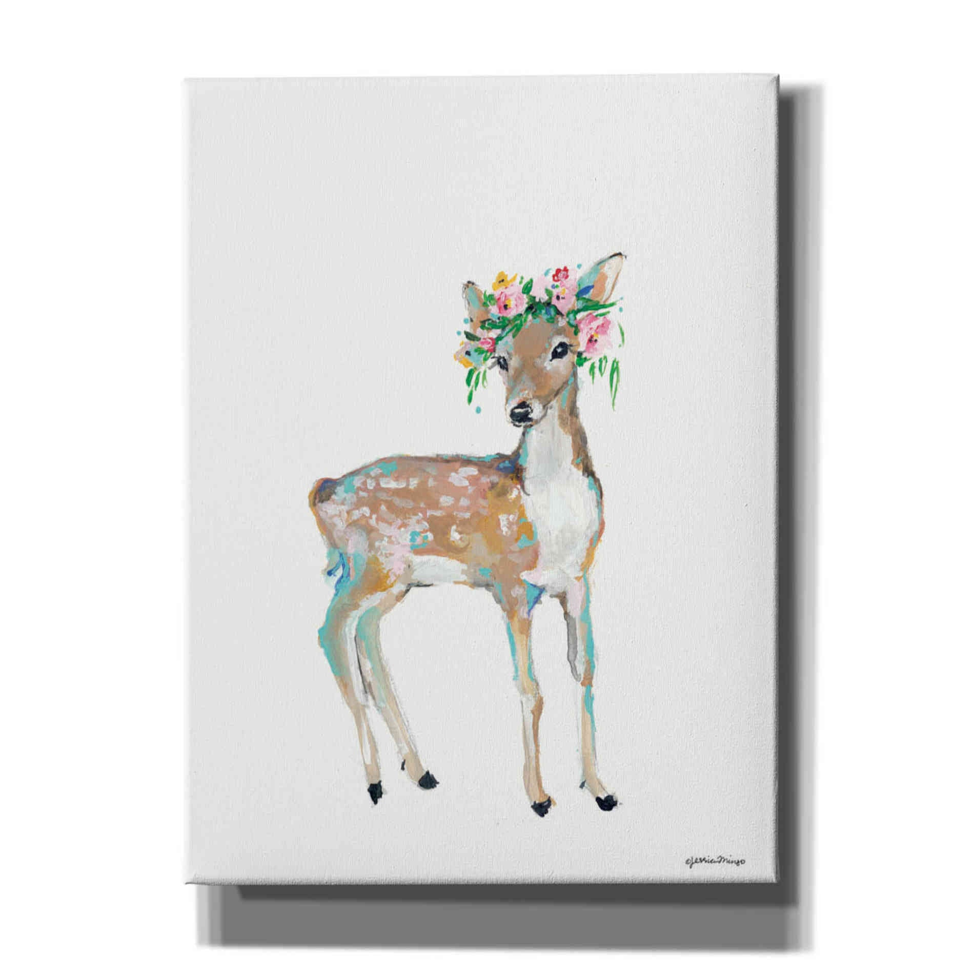 'Doe' by Jessica Mingo, Canvas Wall Art