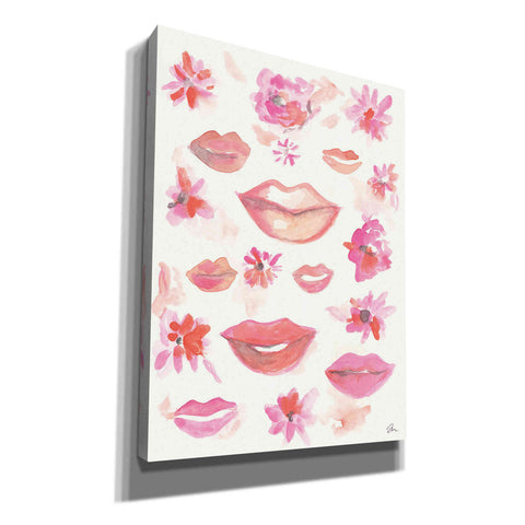 Image of 'Lips' by Jessica Mingo, Canvas Wall Art